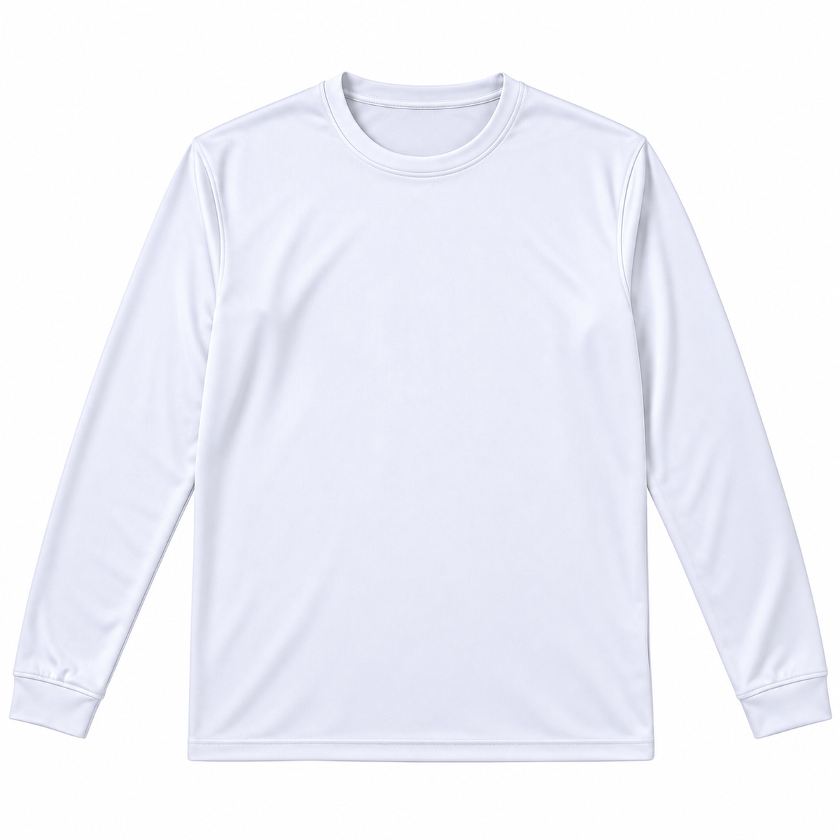 Playera cuello redondo manga larga