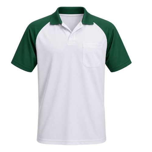 Playera polo manga corta