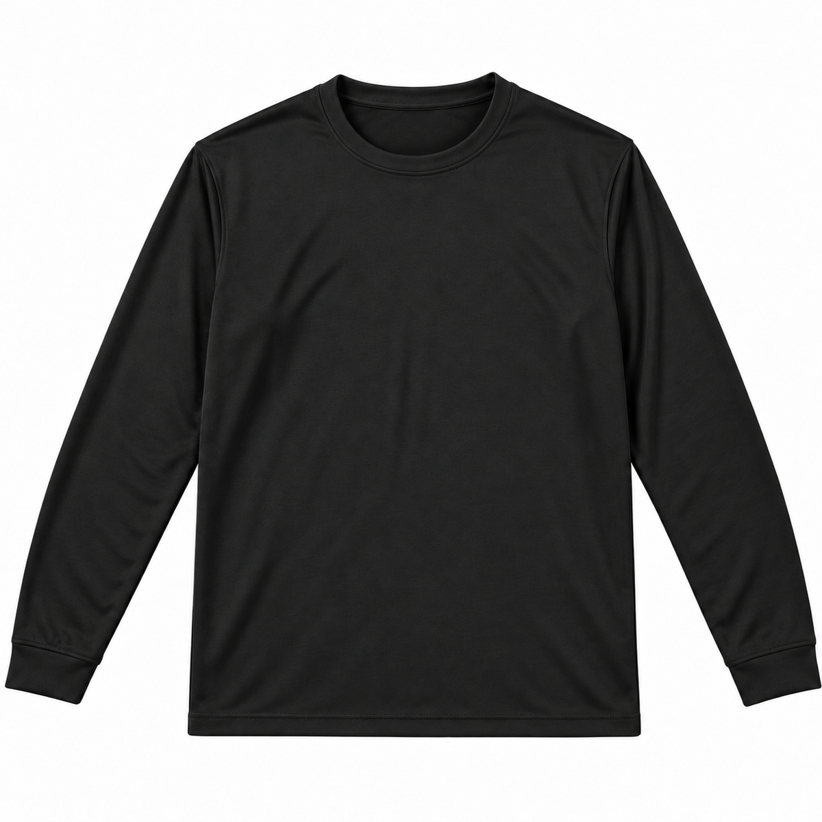 Playera cuello redondo manga larga