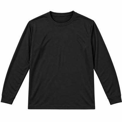 Playera cuello redondo manga larga