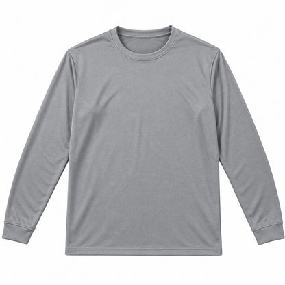 Playera cuello redondo manga larga