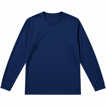 Playera cuello redondo manga larga