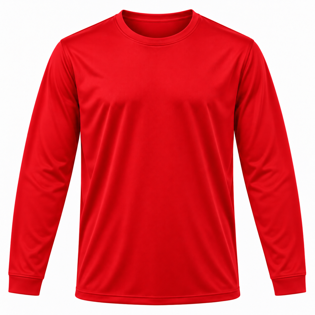 Playera cuello redondo manga larga