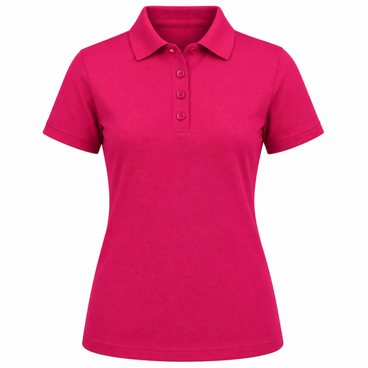 Playera polo manga corta