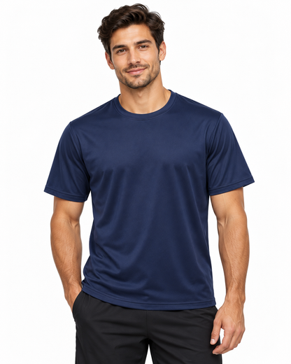 Playera cuello redondo DRY FIT