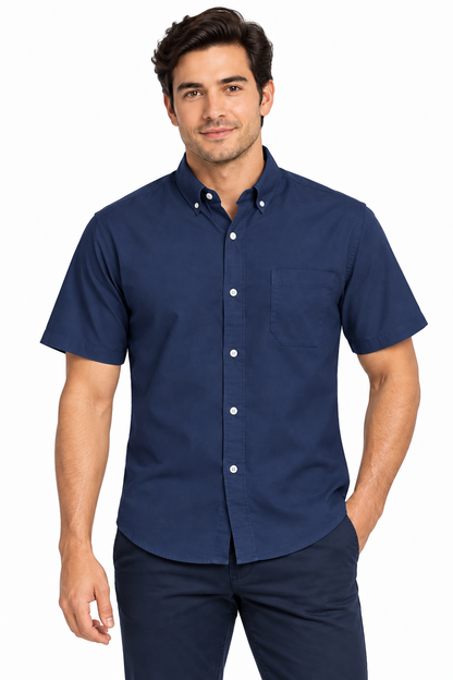 Camisa caballero manga corta
